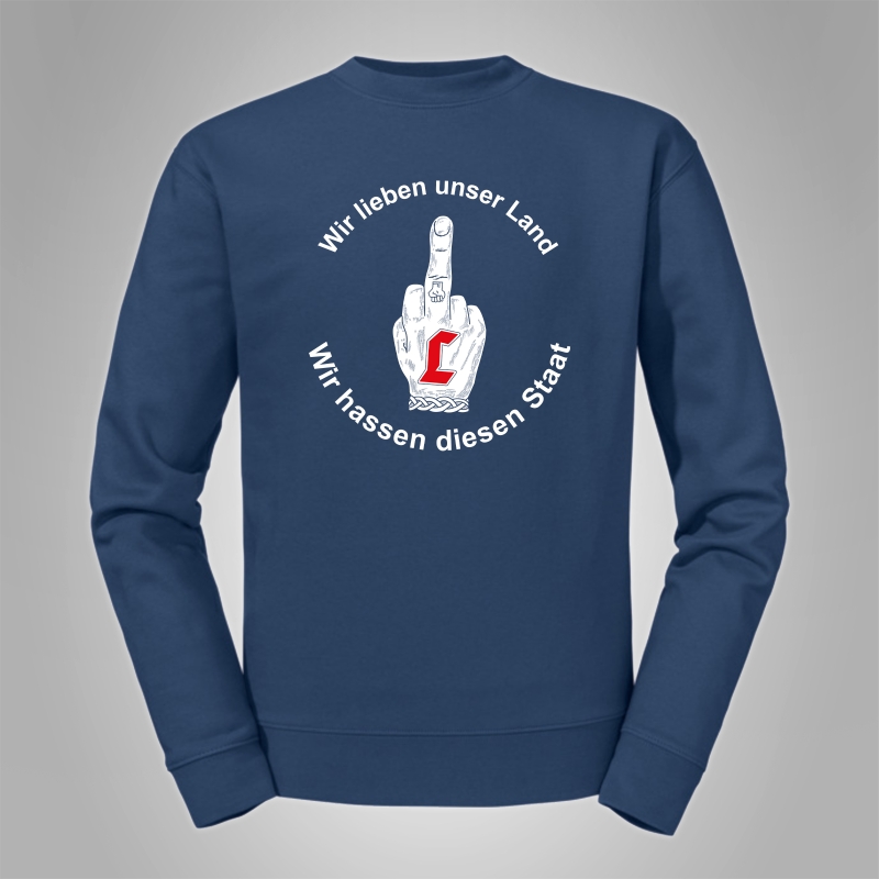 Pullover Lunikoff Wir lieben unser Land...