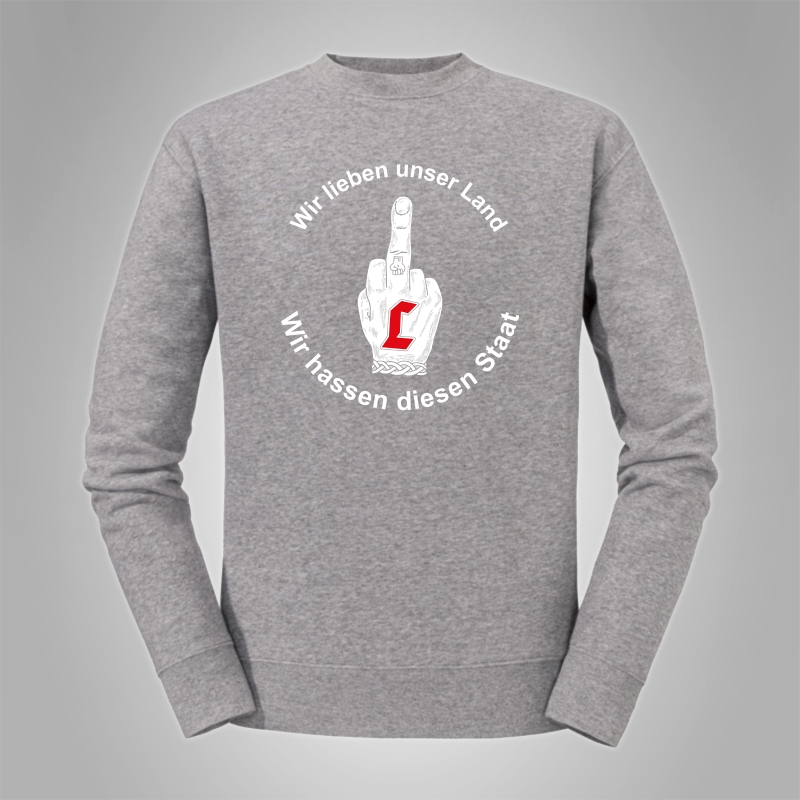 Pullover Lunikoff Wir lieben unser Land...