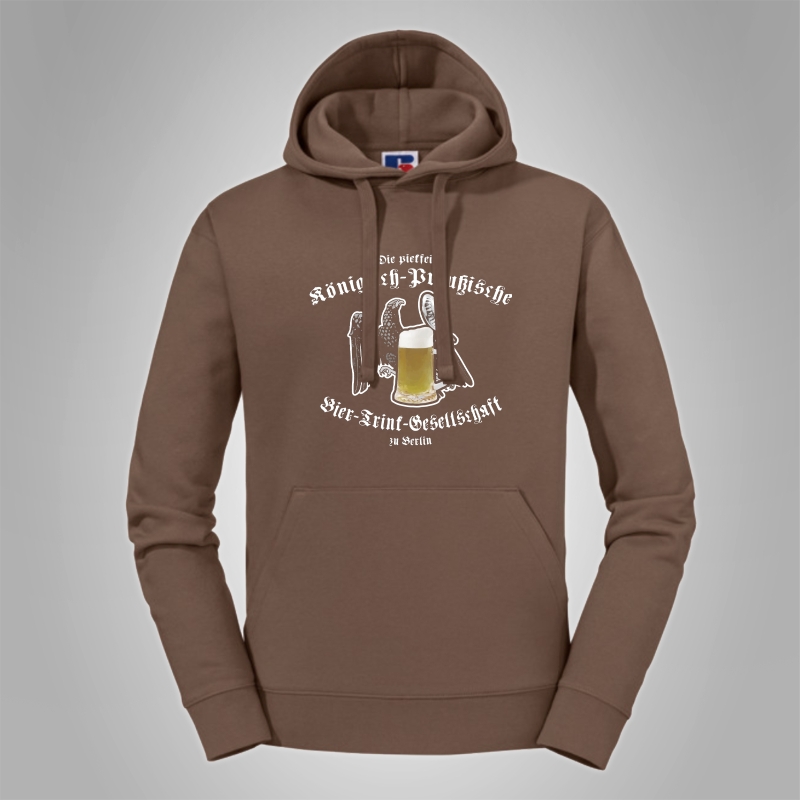 Kapuzenpullover Hermannsland Bier-Trink-Gesellschaft