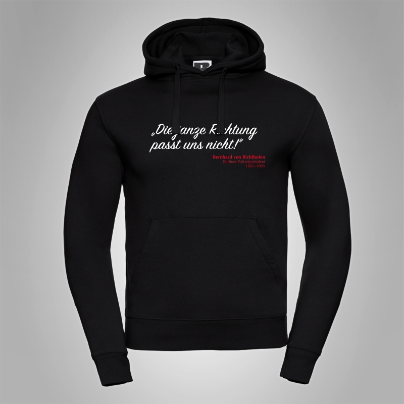 Kapuzenpullover Hermannsland Die janze Richtung...