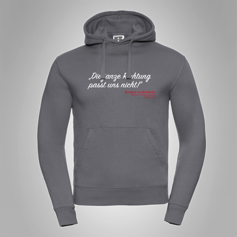 Kapuzenpullover Hermannsland Die janze Richtung...