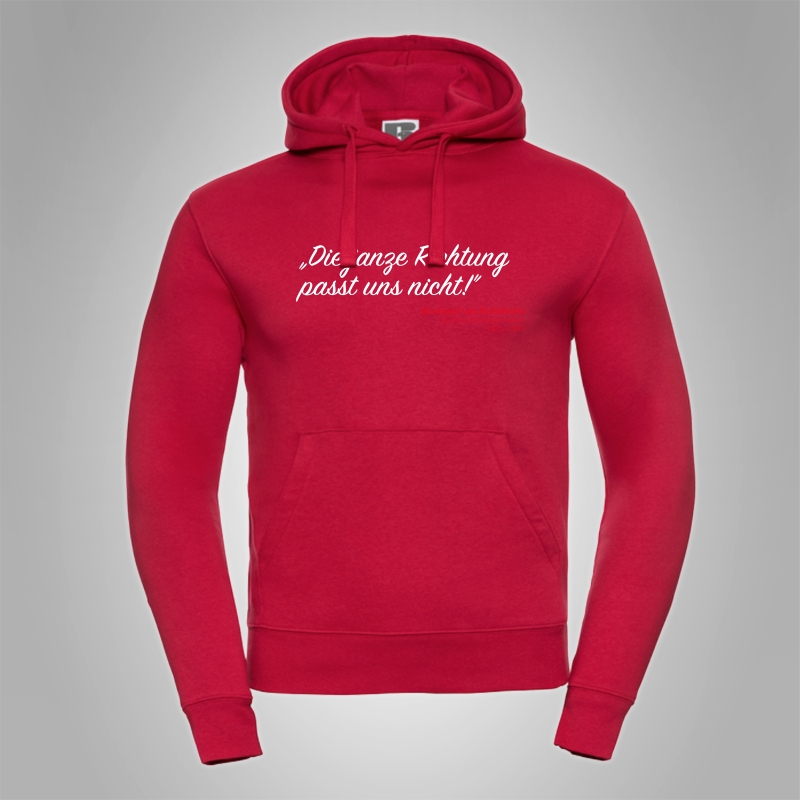 Kapuzenpullover Hermannsland Die janze Richtung...
