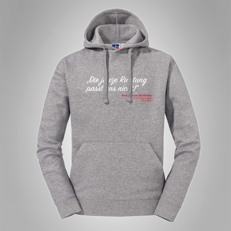 Kapuzenpullover Hermannsland Die janze Richtung...