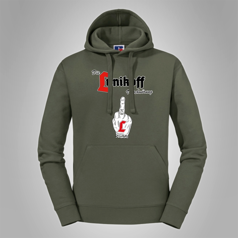 Kapuzenpullover Die Lunikoff Verschw�rung - Bandlogo Finger