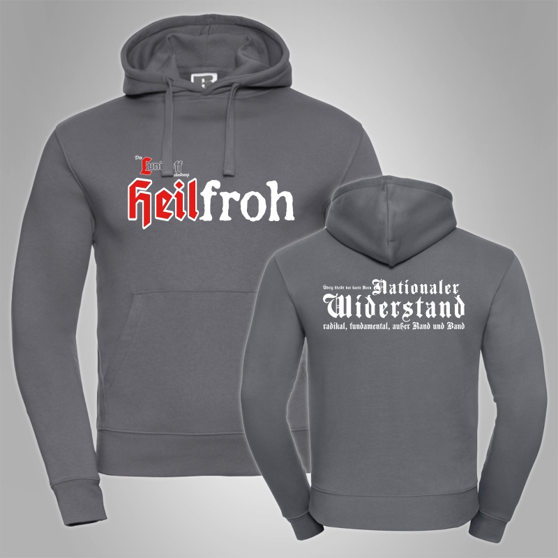 Kapuzenpullover Lunikoff Verschw�rung - Heilfroh