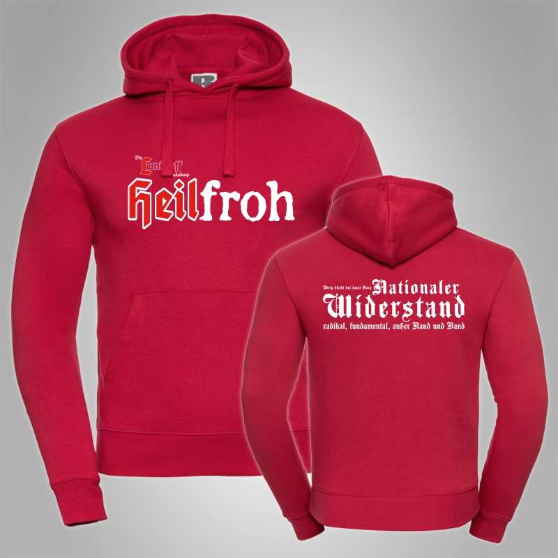Kapuzenpullover Lunikoff Verschw�rung - Heilfroh