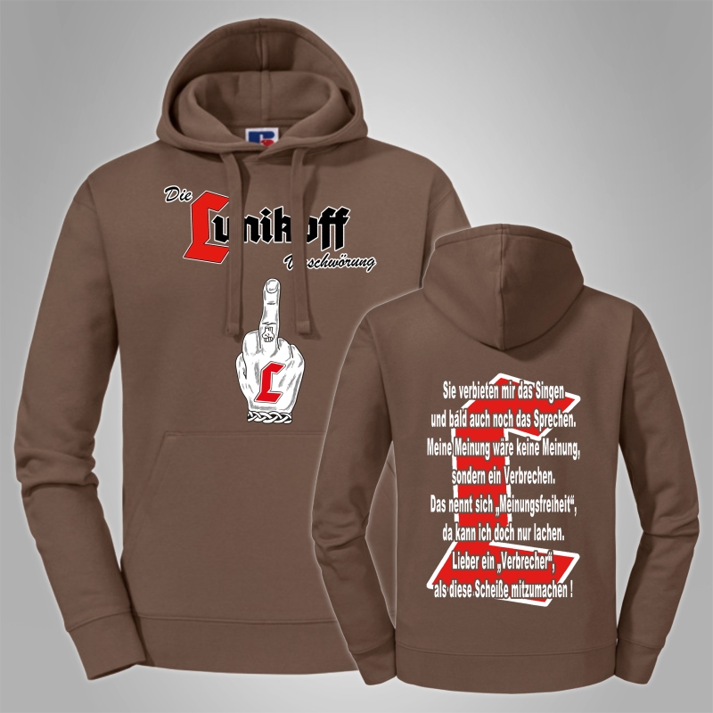Kapuzenpullover Die Lunikoff Verschw�rung - Meinungsfreiheit