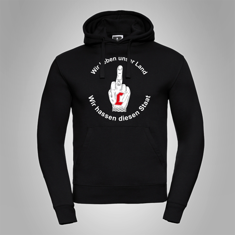 Kapuzenpullover Lunikoff Wir lieben unser Land...