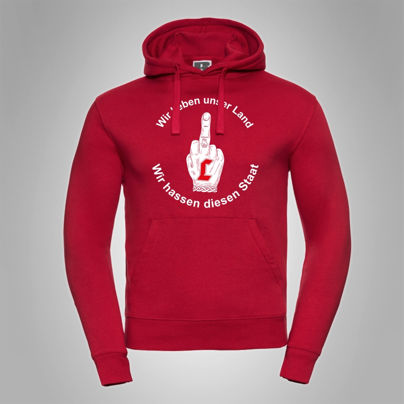 Kapuzenpullover Lunikoff Wir lieben unser Land...