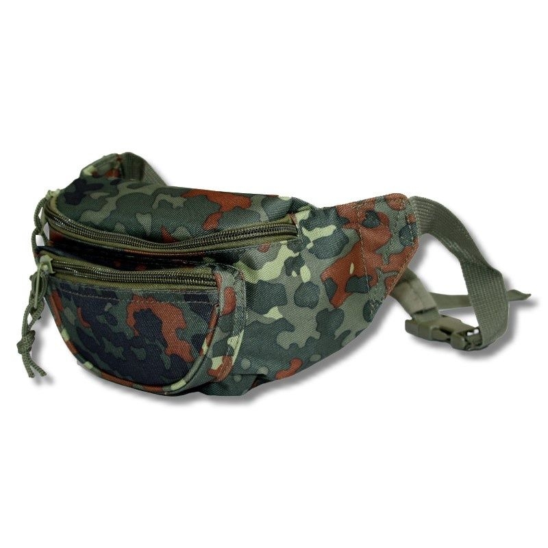 Commando Bauchtasche Blanko Flecktarn