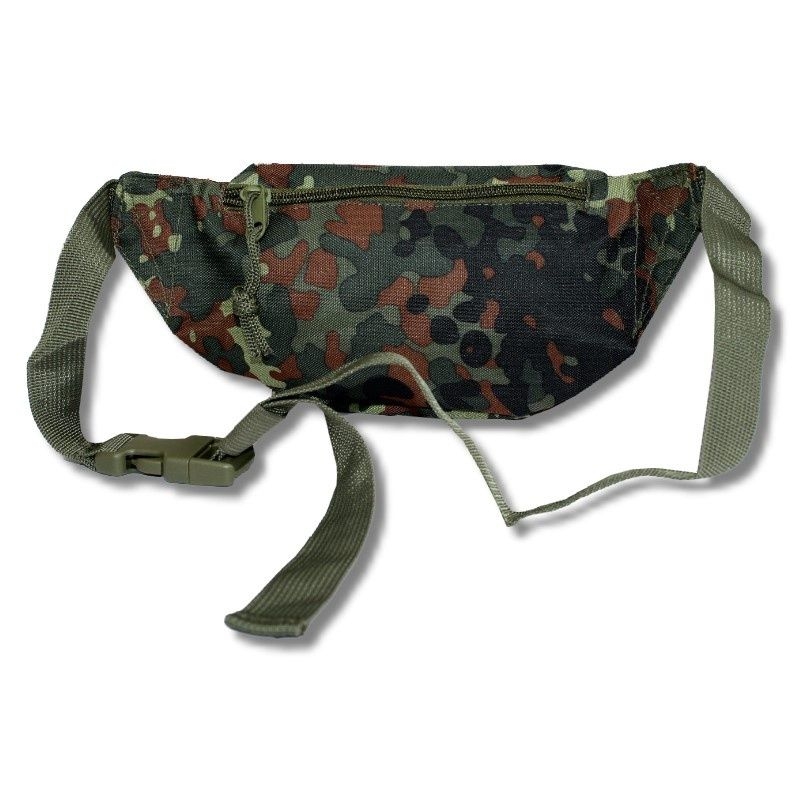 Commando Bauchtasche Blanko Flecktarn