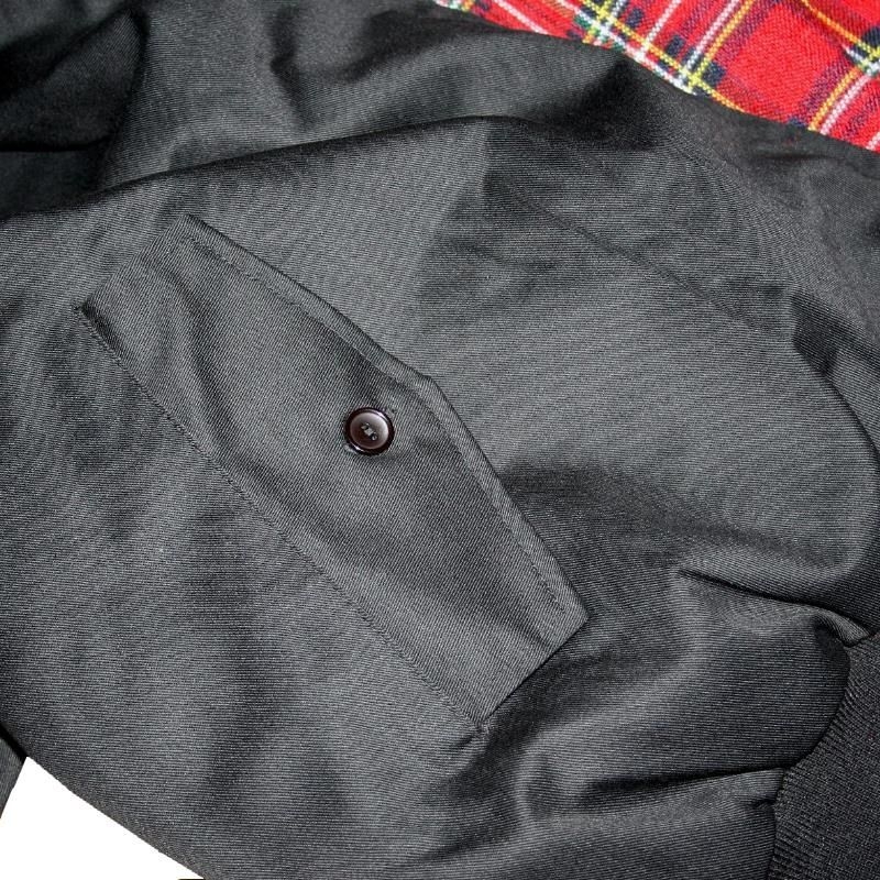 Knightbridge Harrington Jacke Schwarz