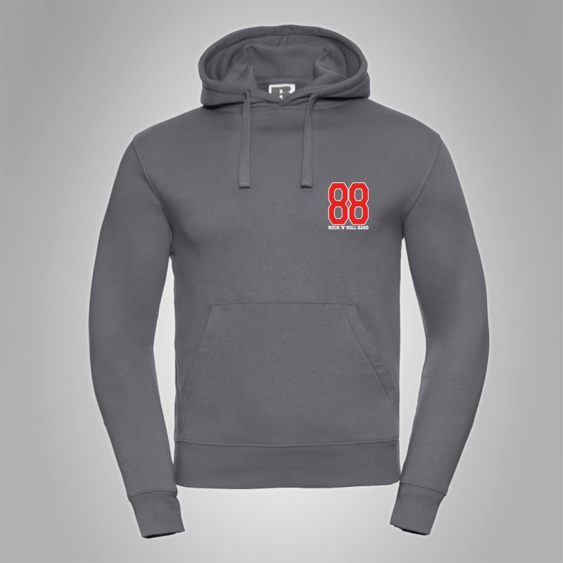 Kapuzenpullover 88 Rock 'n' Roll Band Brustdruck