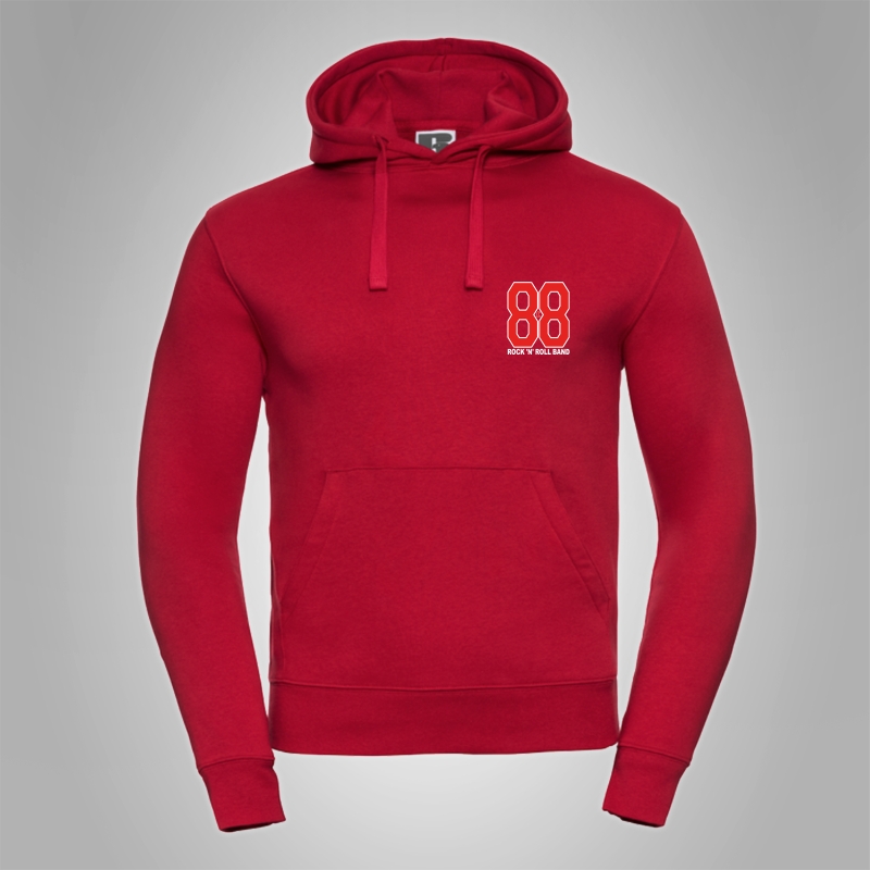 Kapuzenpullover 88 Rock 'n' Roll Band Brustdruck