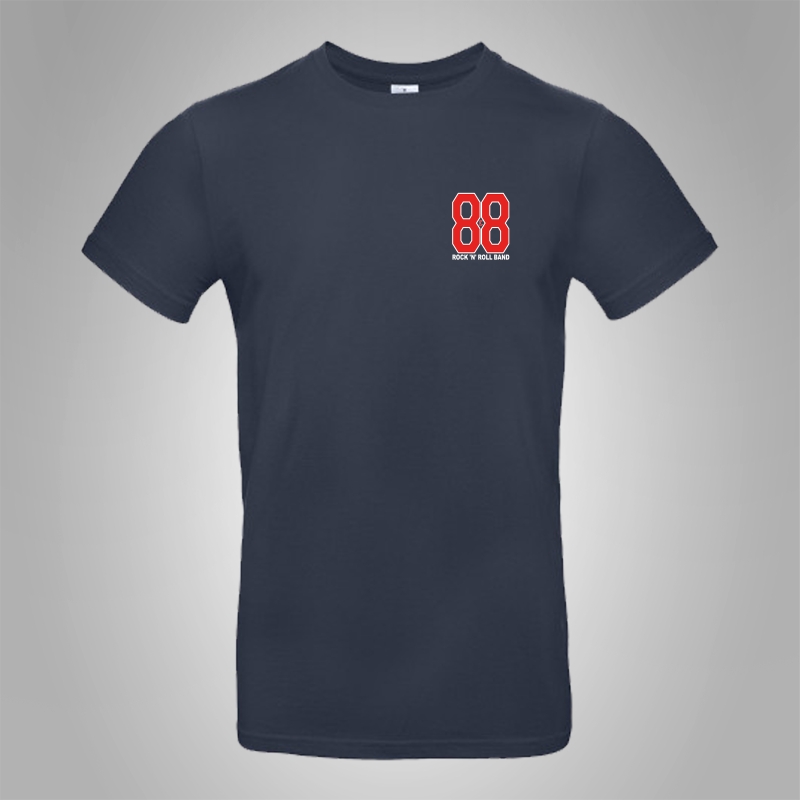 T-Shirt 88 Rock 'n' Roll Band Brustdruck