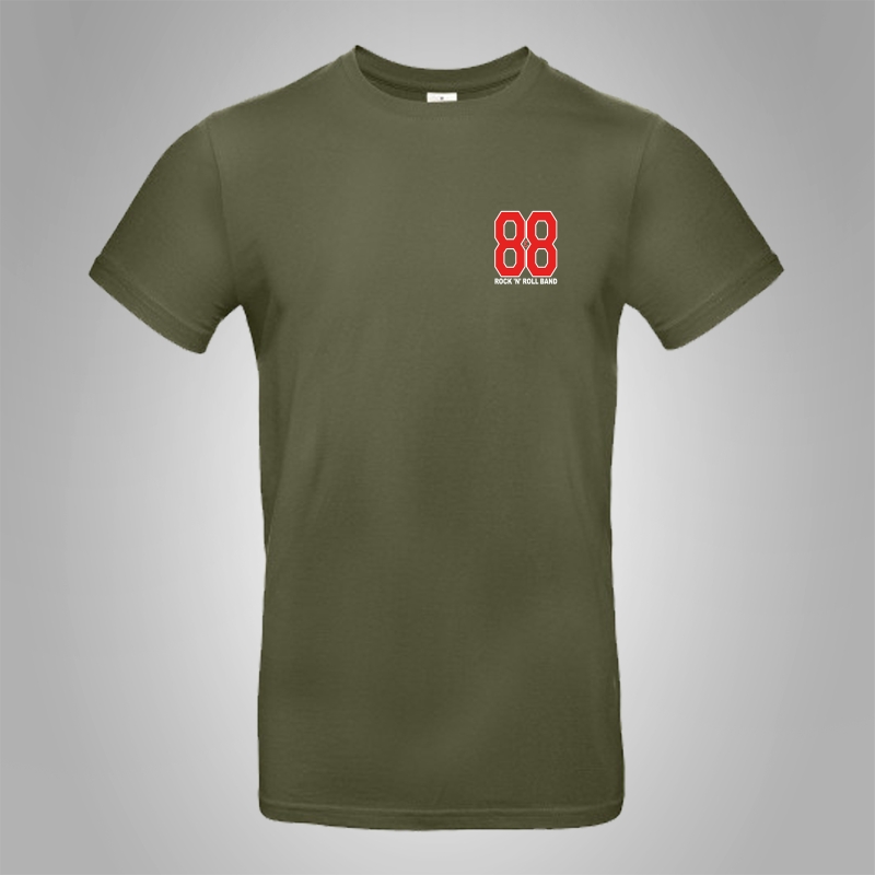 T-Shirt 88 Rock 'n' Roll Band Brustdruck