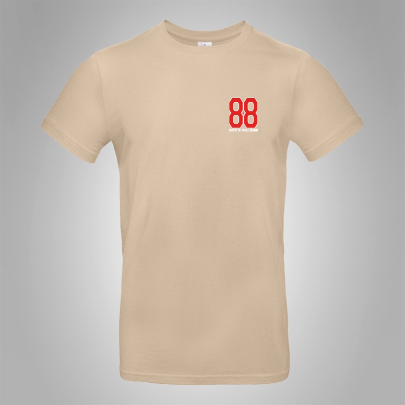 T-Shirt 88 Rock 'n' Roll Band Brustdruck