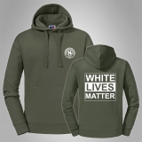 Kapuzenpullover White Live Matter Gro�
