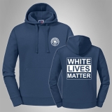 Kapuzenpullover White Live Matter Gro�
