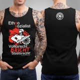 Tanktop Ethno-Sozialist Schwarz