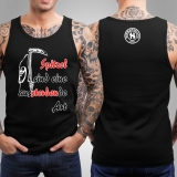 Tanktop Spitzel Schwarz