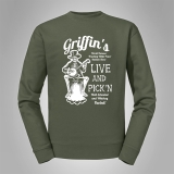 Pullover Griffin - Live and Pick´n