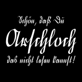 Kapuzenpullover Hermannsland Arschloch