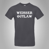 Hermannsland T-Shirt Weisser Outlaw Front Gro�