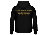 Kapuzenpullover Schwiegermutters Traum Schwarz