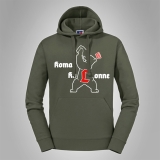 Kapuzenpullover Koma-Kolonne