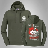 Kapuzenpullover Hermannsland Ethno-Sozialist