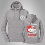 Kapuzenpullover Hermannsland Ethno-Sozialist