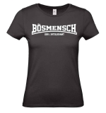 Frauen T-Shirt B�smensch Schwarz