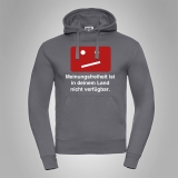 Kapuzenpullover Hermannsland Meinungsfreiheit
