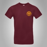 Hermannsland T-Shirt Brustlogo Gelb