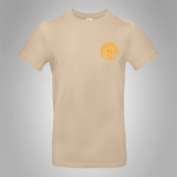 Hermannsland T-Shirt Brustlogo Gelb