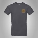 Hermannsland T-Shirt Brustlogo Gold
