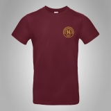 Hermannsland T-Shirt Brustlogo Gold