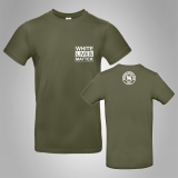 Hermannsland T-Shirt White Lives Matter Brustdruck