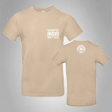 Hermannsland T-Shirt White Lives Matter Brustdruck