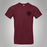 Hermannsland T-Shirt Brustlogo Schwarz