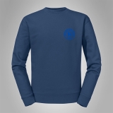 Pullover Hermannsland - Brustlogo Blau