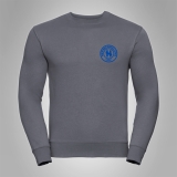 Pullover Hermannsland - Brustlogo Blau