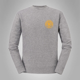 Pullover Hermannsland - Brustlogo Gelb