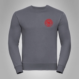 Pullover Hermannsland - Brustlogo Rot