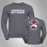 Pullover Terroristen mit E-Gitarre