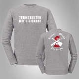 Pullover Terroristen mit E-Gitarre