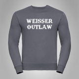 Pullover Weisser Outlaw Front Gro�