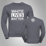 Pullover Hermannsland - White Lives Matter Gro�