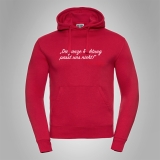 Kapuzenpullover Hermannsland Die janze Richtung...